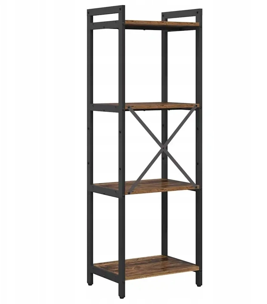 Knygų lentyna 40 x 30 x 119 cm Apdirbta mediena Sena mediena
