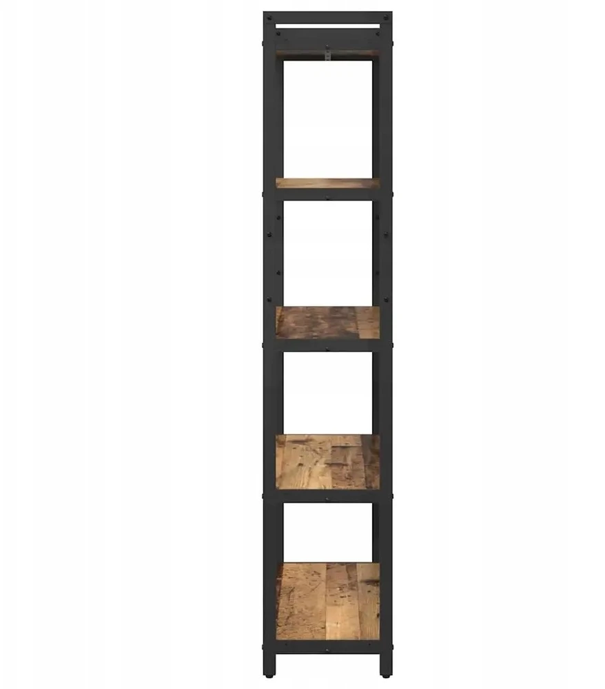 Knygų lentyna 80 x 30 x 155 cm Apdirbta mediena Sena mediena