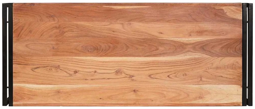 Vonos lentyna Ruda 120 x 50 x 23 cm Kietos akacijos mediena