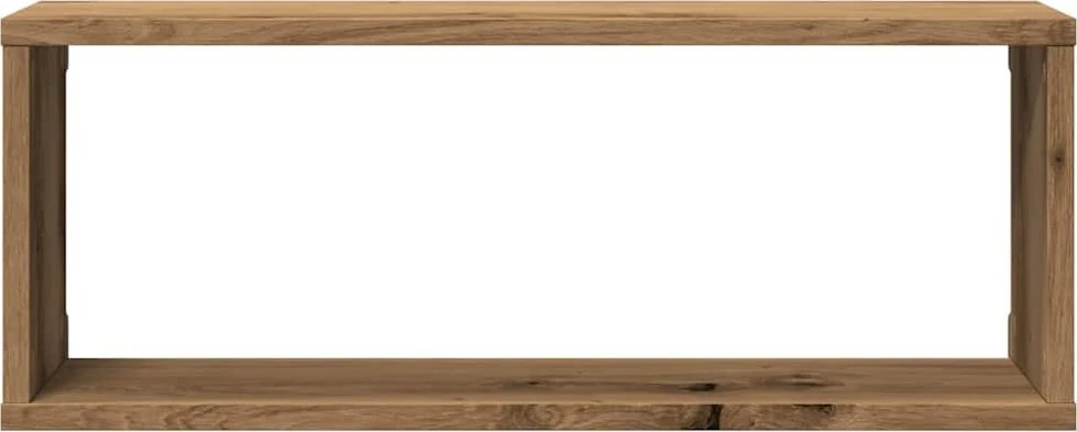 Sieninės lentynos, 6vnt., artisano, 60x15x23cm, mediena