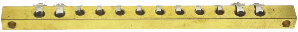 Pokój Suspaudimo gnybtų dėžutė 4x10mm2, 8x4mm2 žalvaris ZO-0004 A14-0250
