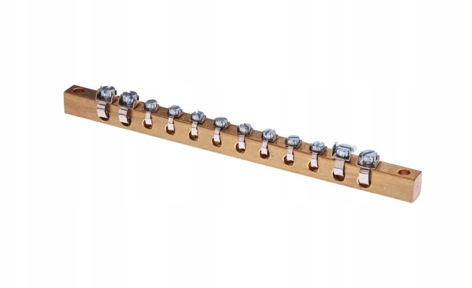 Pokój Suspaudimo gnybtų dėžutė 4x10mm2, 8x4mm2 žalvaris ZO-0004 A14-0250