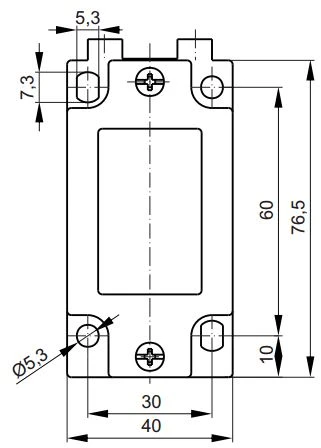 Pokój Ribinis jungiklis PBM1E41PZ11 vienos padėties A37-3480