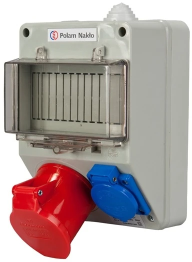 Polam-Nakło ZEST.ZASIL.40A GN.32A 3P+N+Z,10/16A 2P+Z