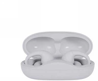Polaroid „Happy Plugs Clip“ belaidės atviros ausinės (baltos)