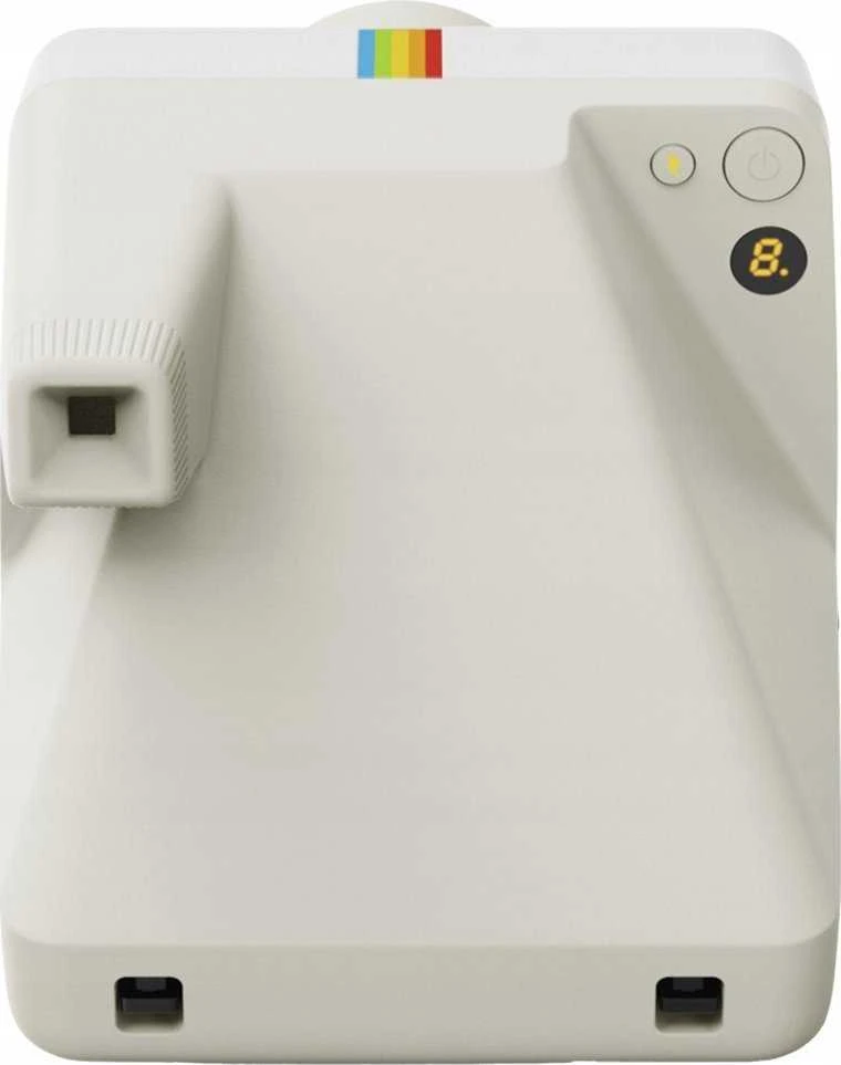 Polaroid Now Gen 3 Pebble Baltas rinkinys su spalvota plėvele (8 nuotraukos)