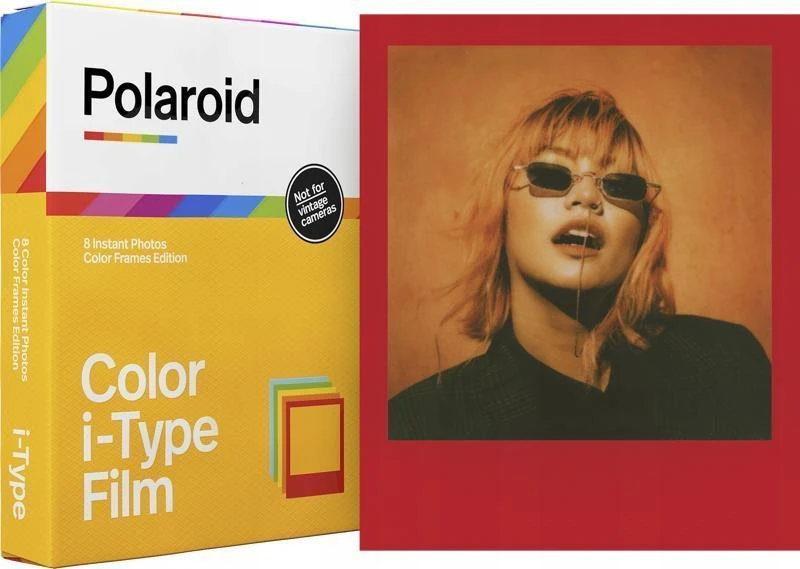POLAROID COLOR PLĖVELĖ I-TIPO SPALVOTAM RĖMUI