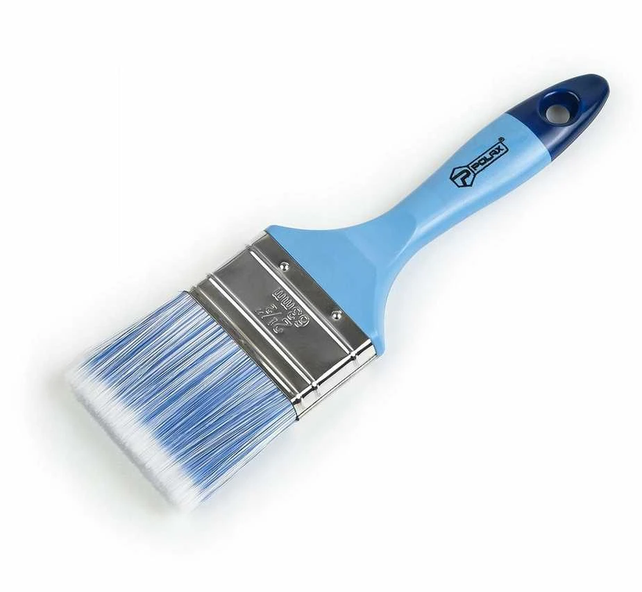 Polax dažymo teptukas 63 mm su žydra rankena