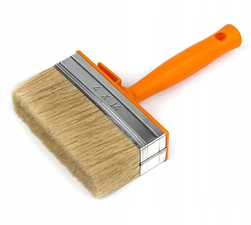 Polax maklovica teptukas 40x140mm su oranžine rankena
