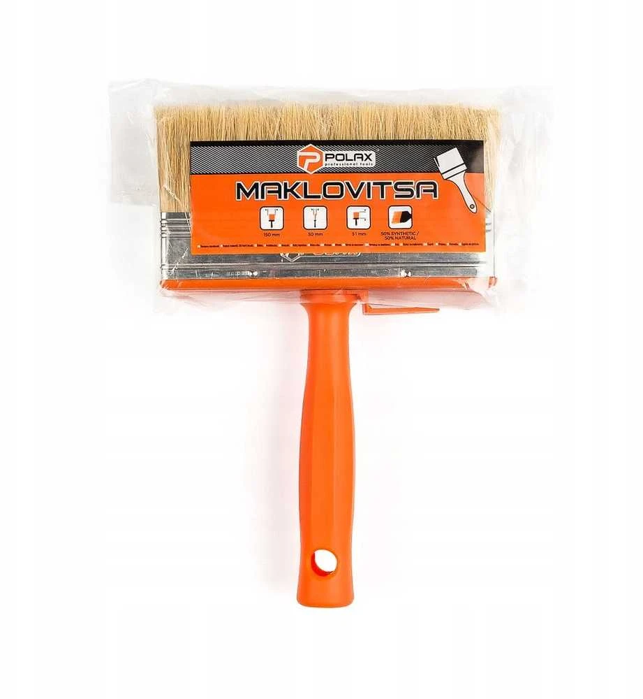 Polax maklovitsa teptukas 50x150mm pakuotėje