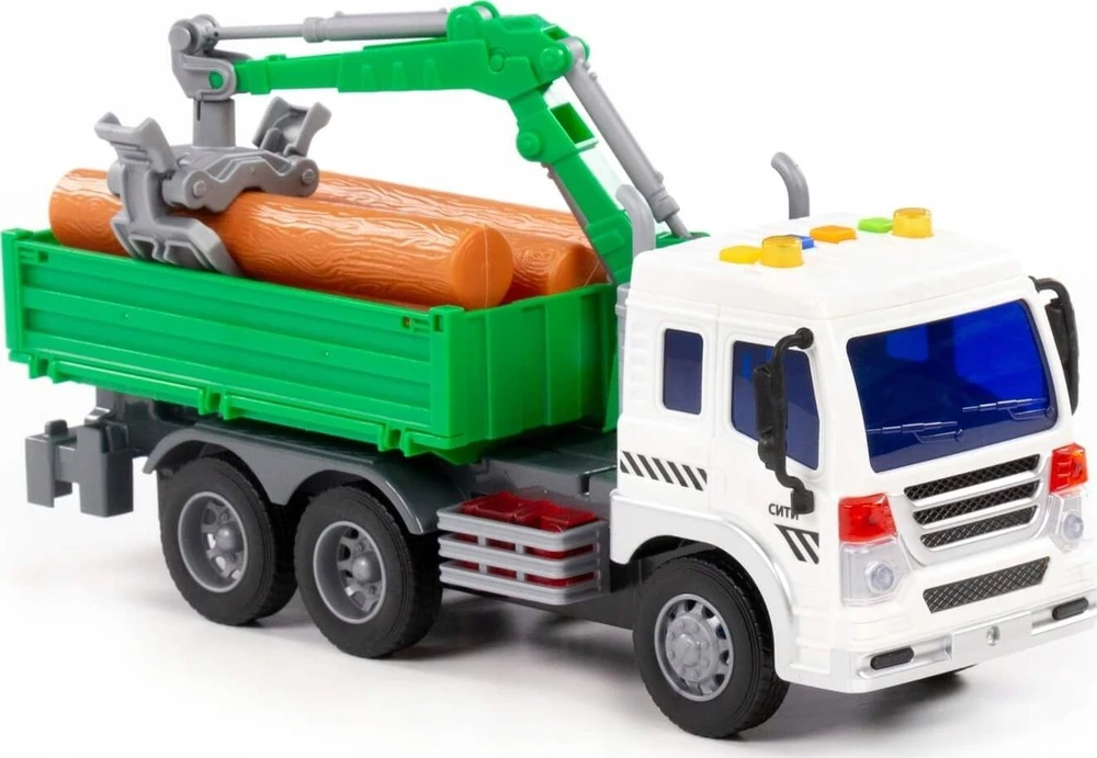 Polesie AUTO TRUCK 32CM CITY SW/DZ PODNOS WADER P WB8