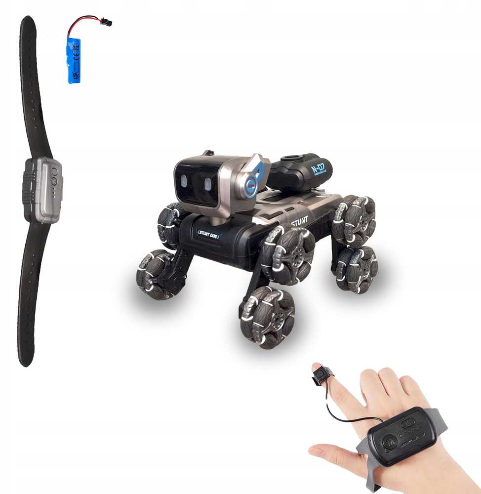 Polesie B4K6 R/C AUTOMOBILIS ŠUNS TWISTER AKROBATIKA