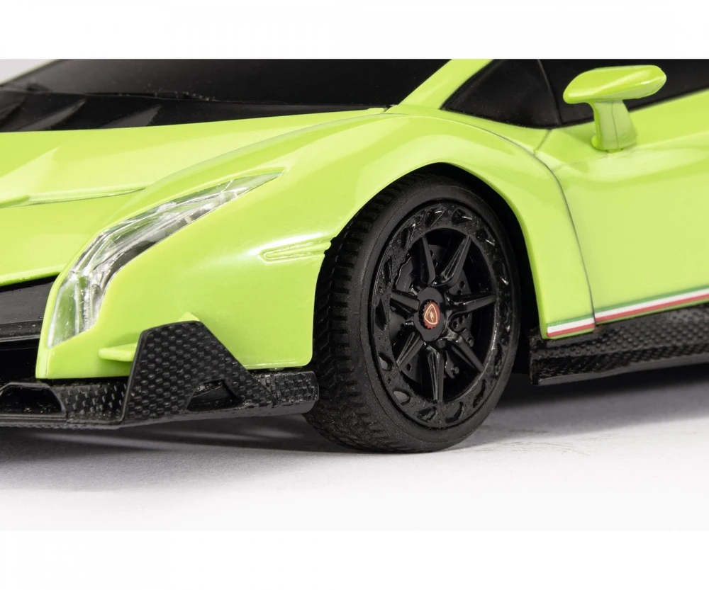 Tamiya Carson 1:24 Lamborghini Veneno 2.4G 100% RTR žalia