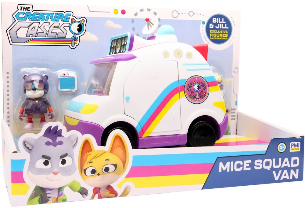 Pmi Kids World GYVŪNŲ DĖŽUTĖS S1 - PELIŲ BURYČIO FURGONAS
