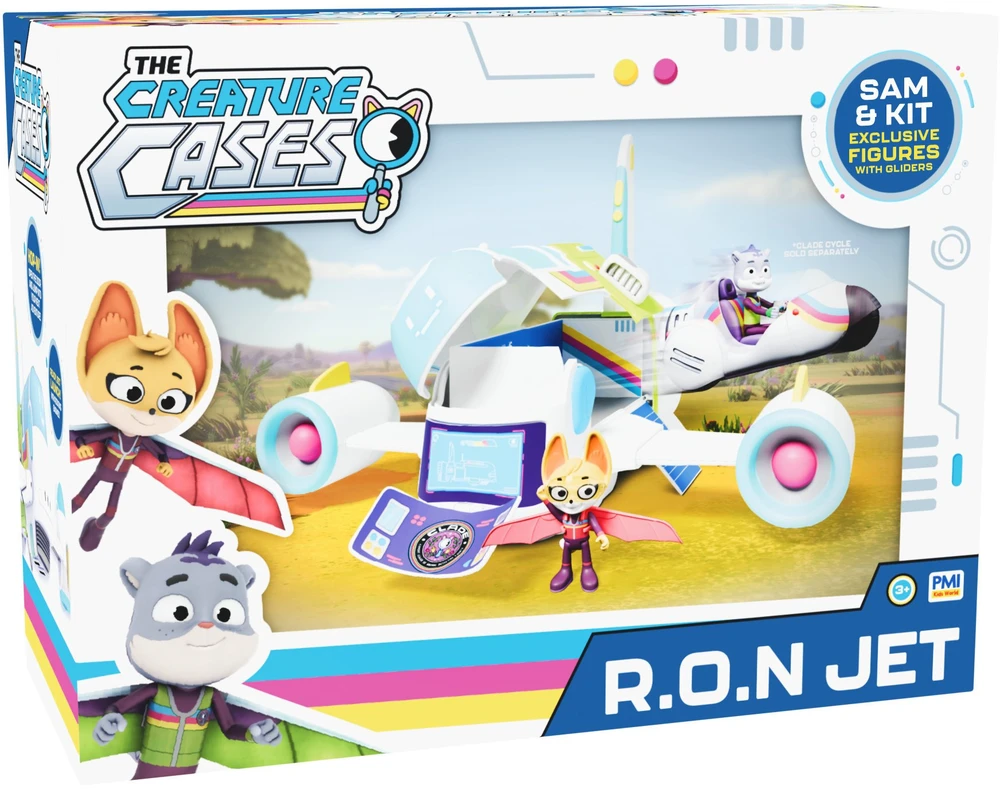 Pmi Kids World Padarų Dėklai S1 - R.O.N. Reaktyvinis Žaislų Rinkinys