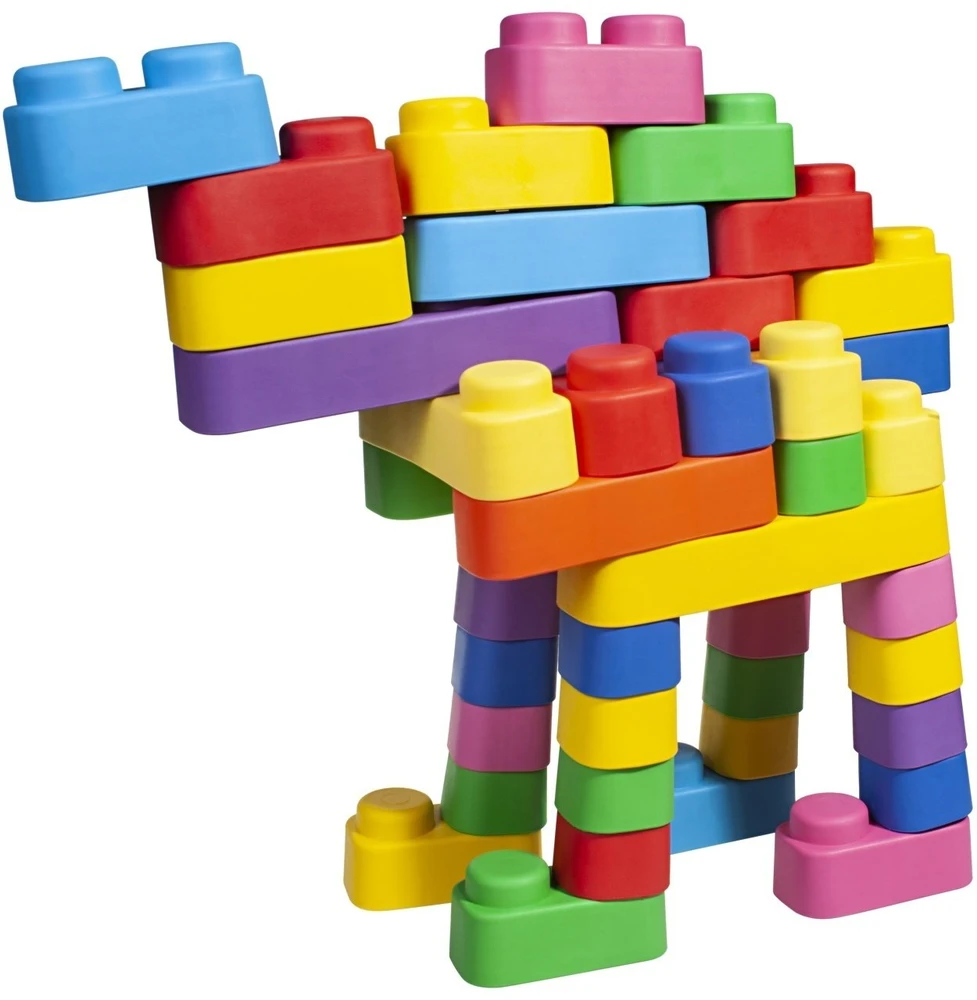 Gerardo''s Toys mīksto klucīšu komplekts 71 gab.