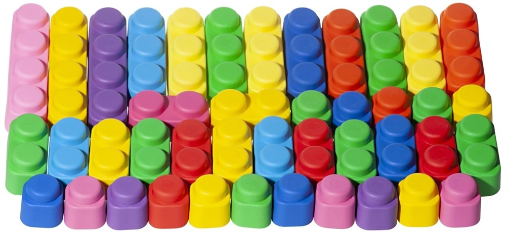 Gerardo''s Toys mīksto klucīšu komplekts 71 gab.