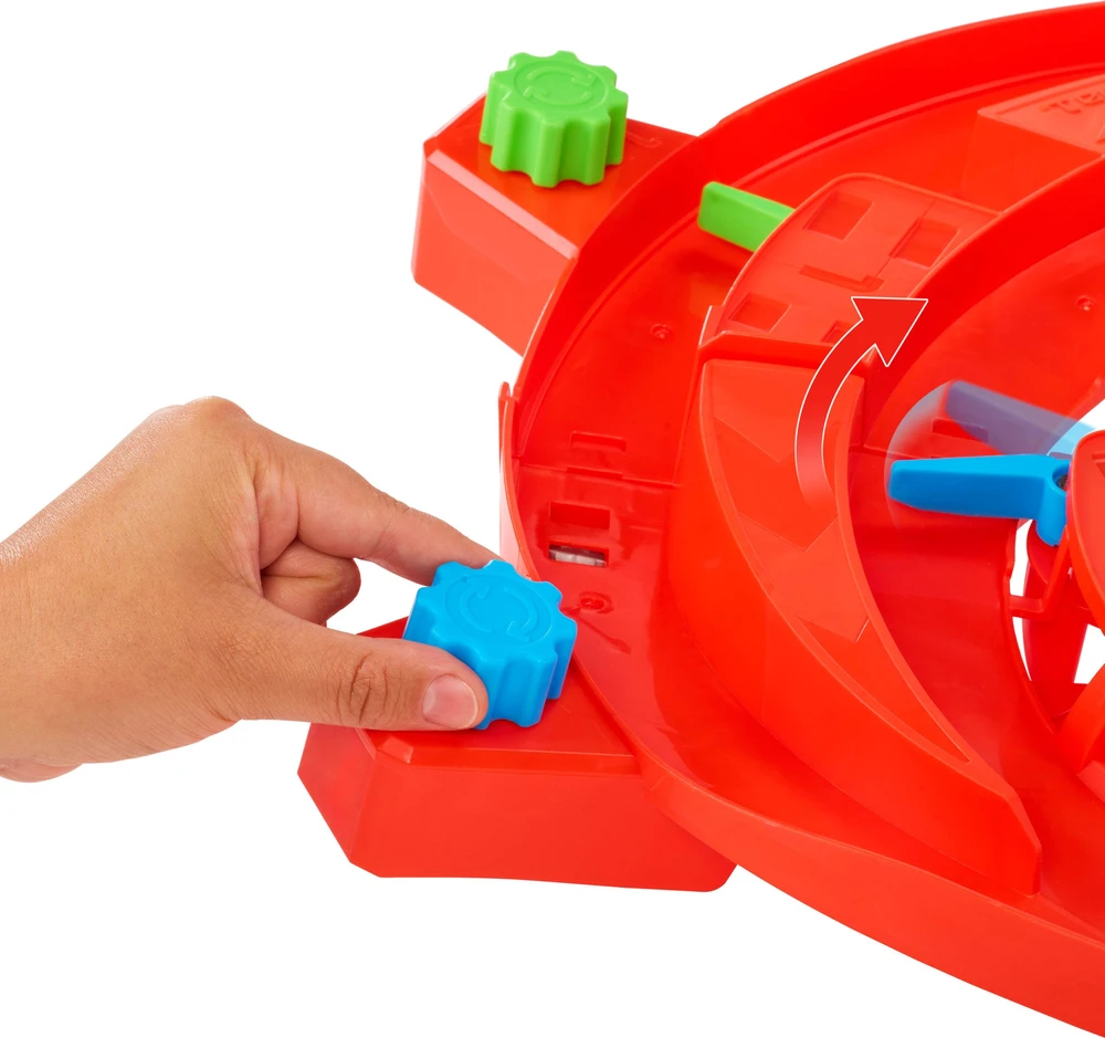 Mattel HOT WHEELS lenktynių trasa – Downhill Circuit Race (JMC90)