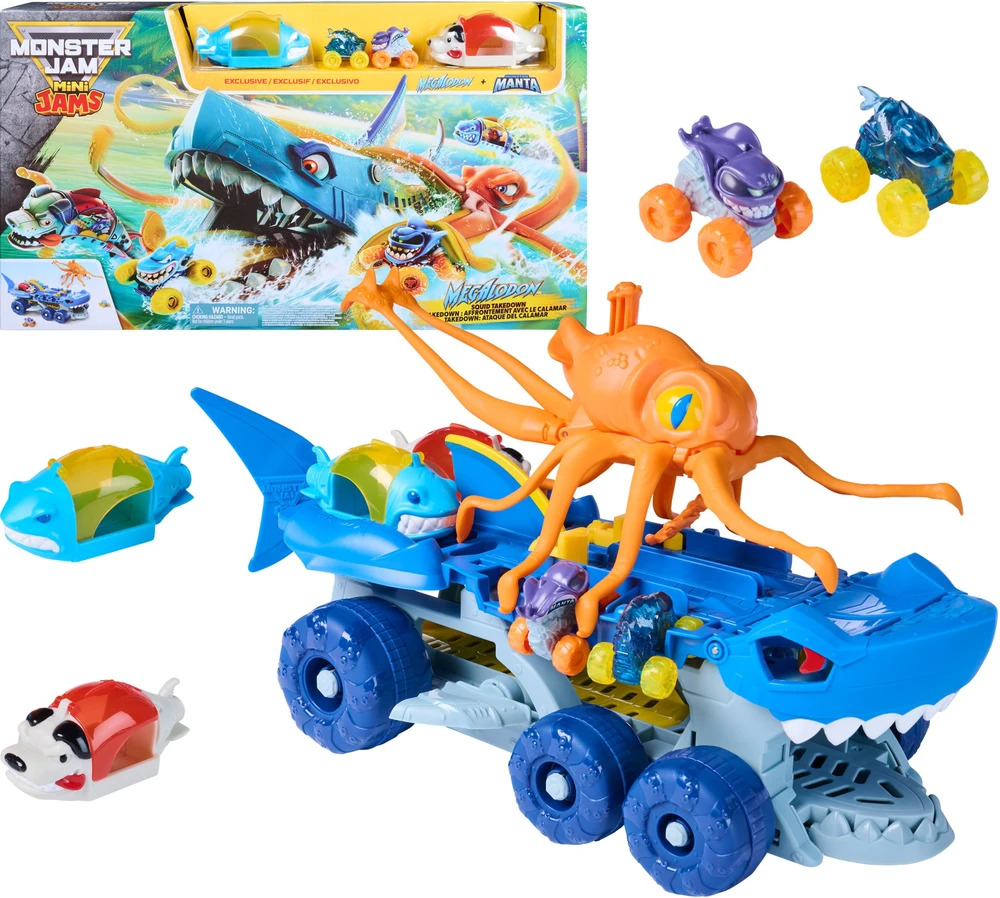 Polesie Monster Jam Mini Jams Megalodon Carrier (6076010)