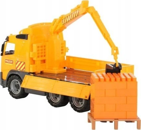 Polesie Polesie 58300 ''Volvo'' samochód su podn. + Klocki ''Super-mix'' - 30el. na palecie