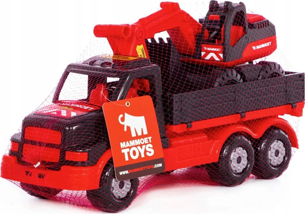 Polesie AUTO rinkinys su burtų lazdele + ekskavatorius, 45x16x24 cm, sia.
