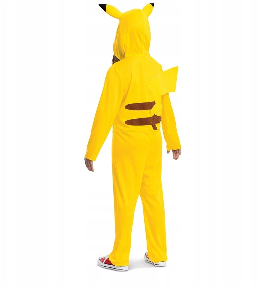 Disguise Karnavalinis kostiumas Pokemon Pikachu kostiumas geltonas Kigurumi maskuotė 127-136 cm (7-8 metai)