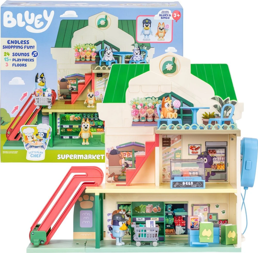TM Toys Bluey Rinkinys Supermarket