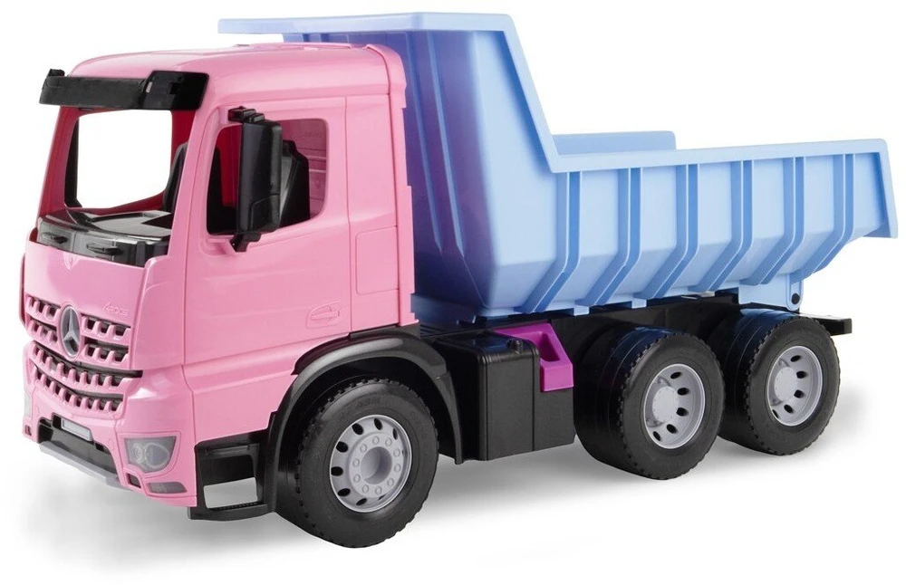 Pojazd Važiuoklė „Giga Trucks Arocs“ savivartis, rožinis, dėžutėje