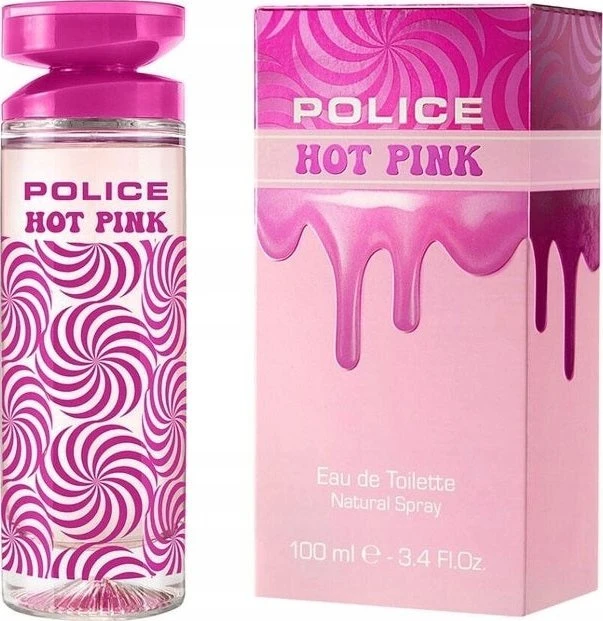 Police Hot Rožinė tualetinis vanduo 100ml purškalas