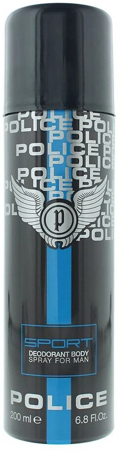 Police Sport Dezodorantas Purškiklis For Men, 200 ml