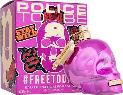 Police To Be Freetodare EDP parfumuotas vanduo moterims, 125 ml