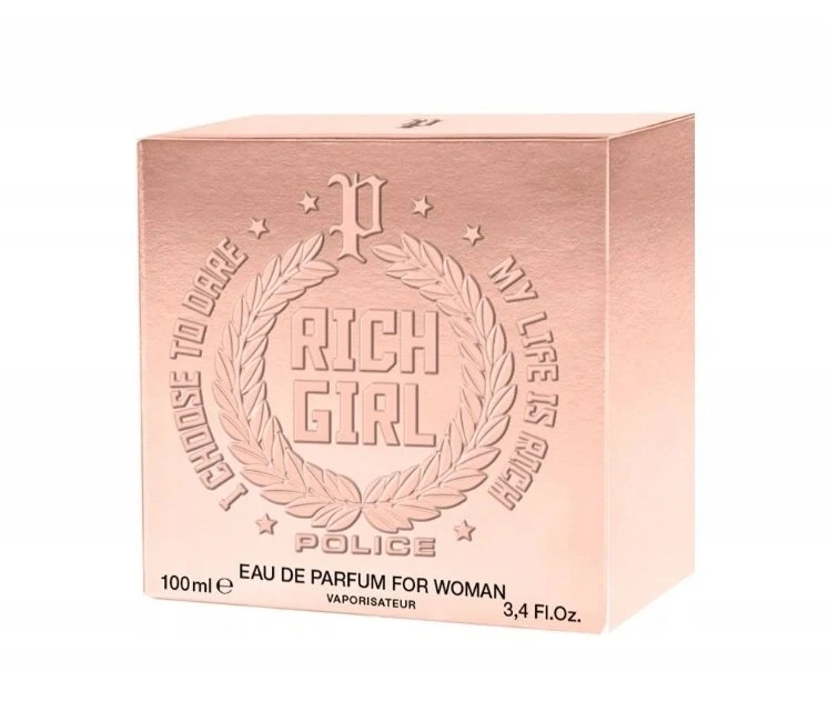 Police Rich Girl For Woman EDP parfumuotas vanduo moterims, 100 ml