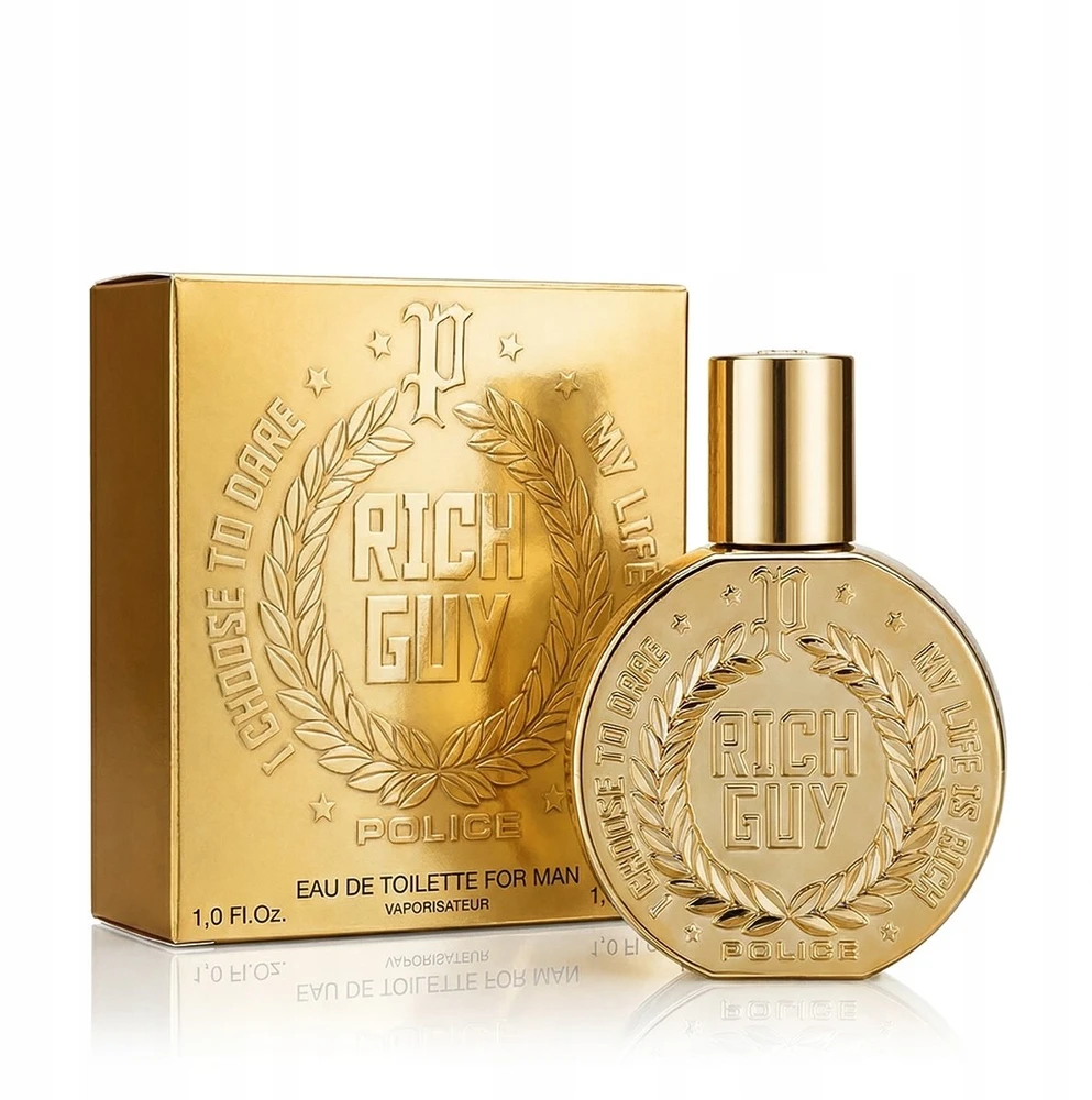 Police Rich Guy For Man EDT tualetinis vanduo vyrams, 30 ml