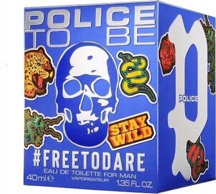Police Freetodare Man tualetinis vanduo purškiklis 125ml