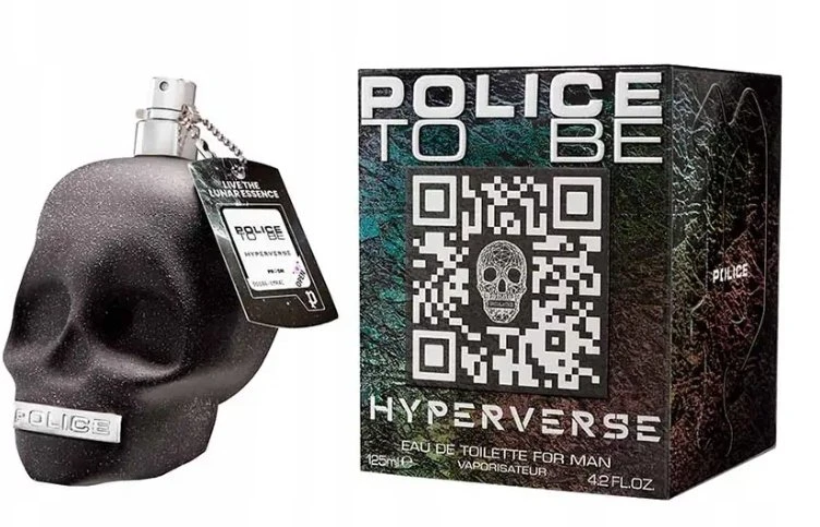 Police To Be Hyperverse EDT tualetinis vanduo vyrams, 125 ml