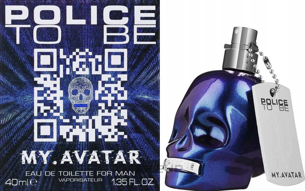 Police To Be My Avatar EDT tualetinis vanduo unisex, 40 ml