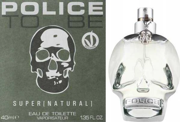 Police To Be Super Natural EDT tualetinis vanduo vyrams, 40 ml