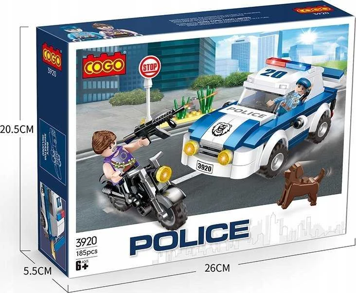 Policija blokuoja 185 vnt
