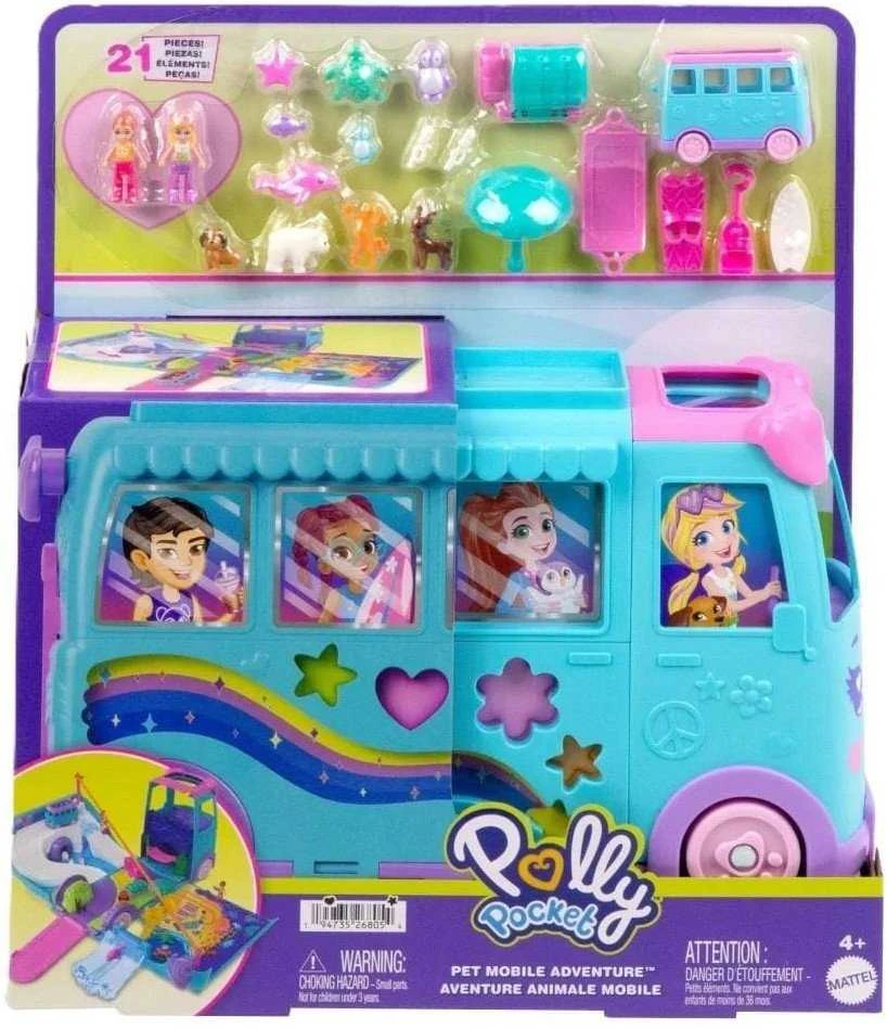 Pet Mobile Adventure žaidimų rinkinys JCC22 Polly Pocket