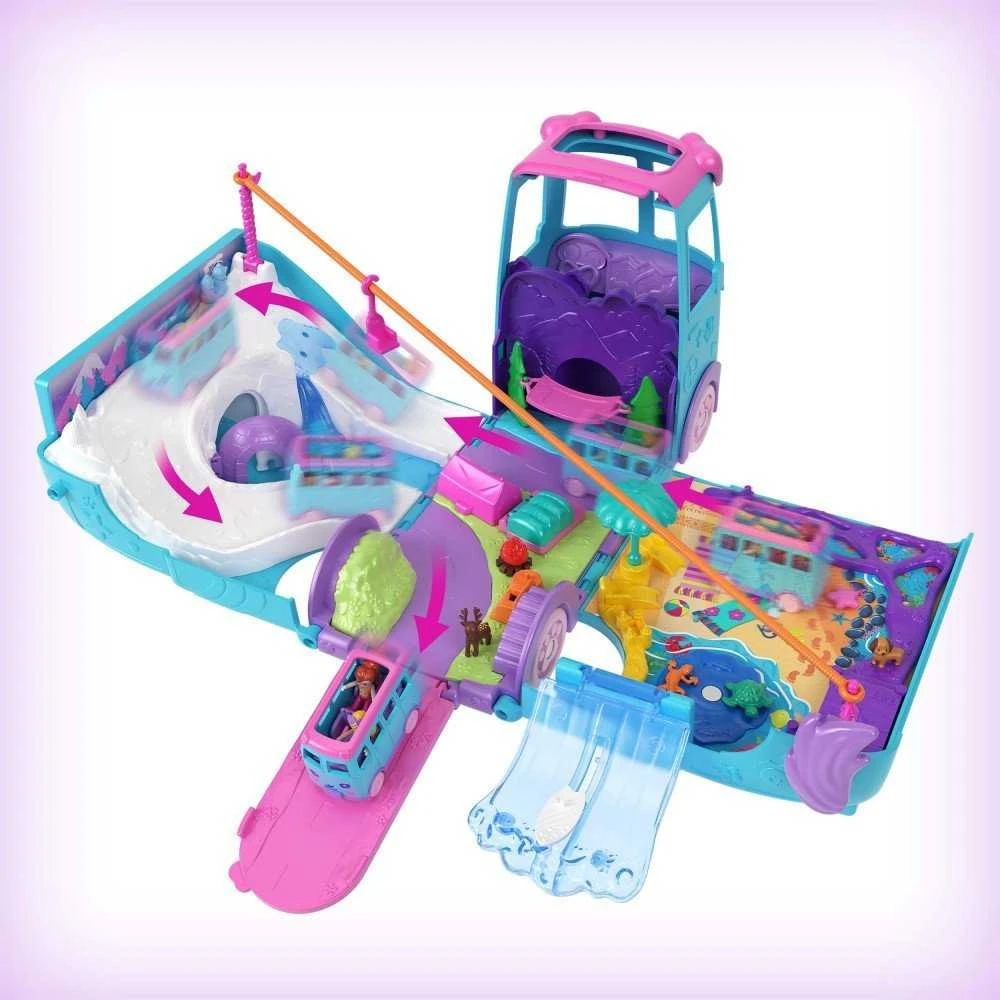 Pet Mobile Adventure žaidimų rinkinys JCC22 Polly Pocket