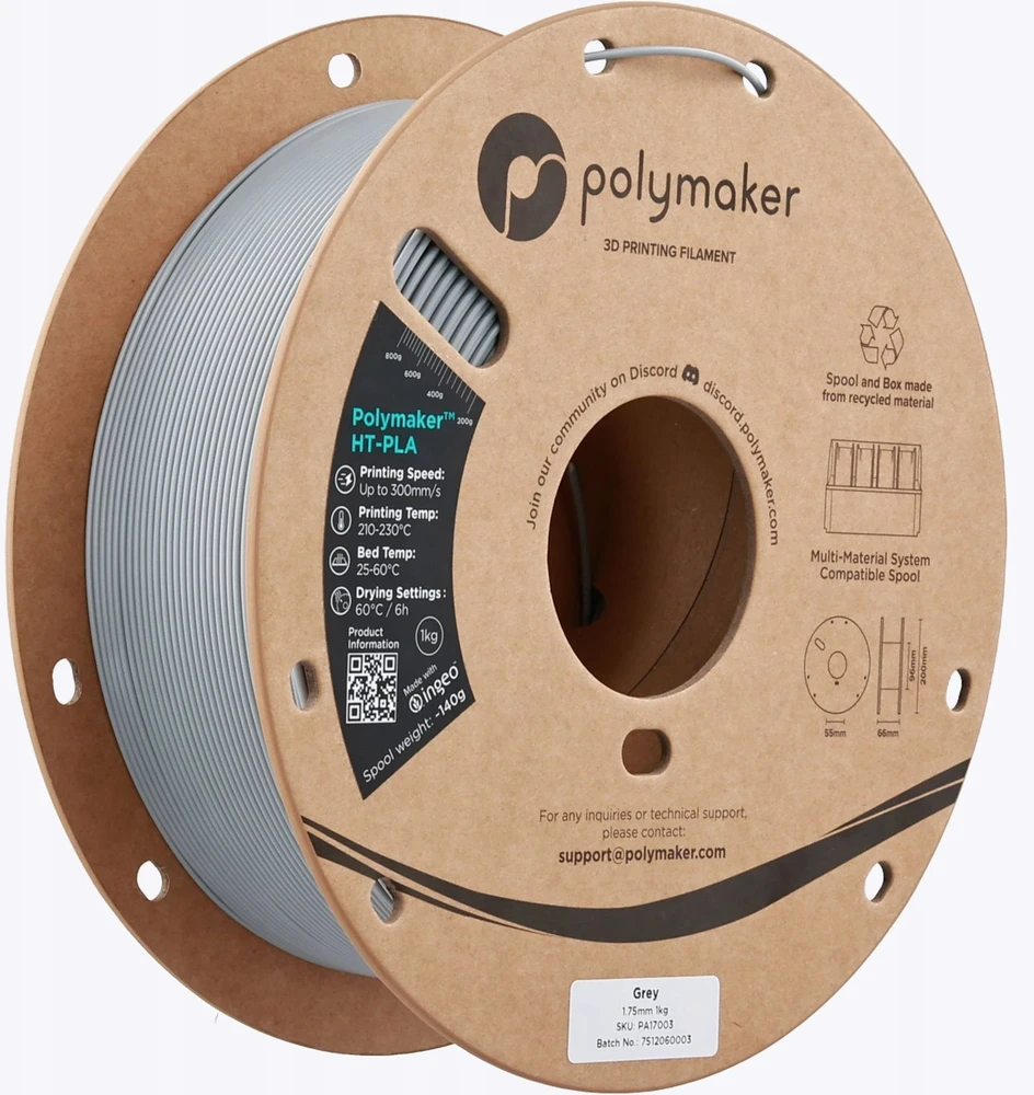 Polmask Polymaker HT-PLA 1.75mm 1kg - Pilkas