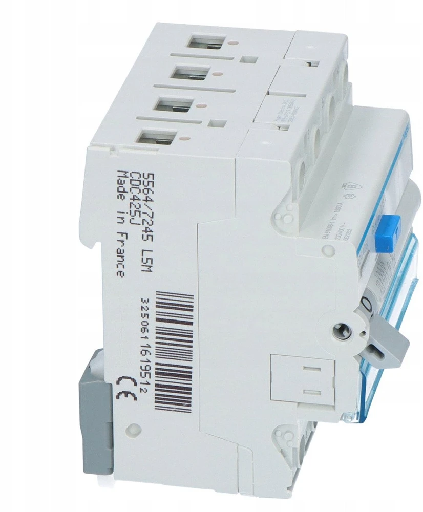 Srovės nuotekio relė Hager CD426J (AC, 25A, 4P, 30mA, 230V)