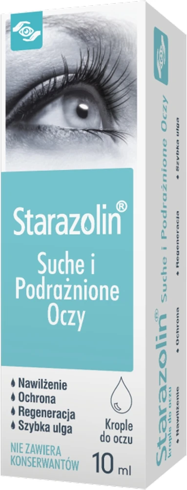 Starazolin akių lašai 10 ml pakuotė