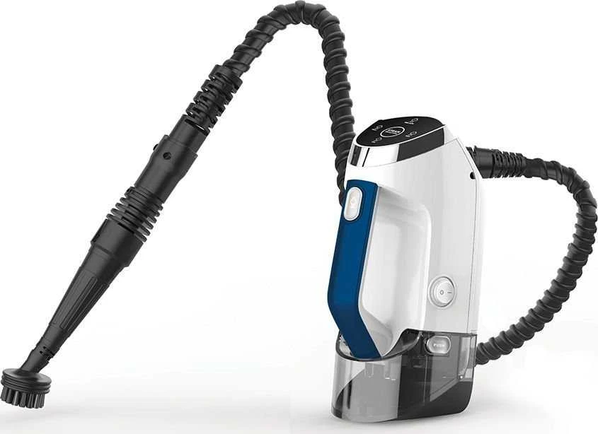 Polti | Vakuuminis garų šluota su nešiojamu garų valytuvu | PTEU0299 Vaporetto 3 Clean_Blue | Galia 1800 W | Garų slėgis Netaikomas baras | Vanduo bako talpa 0,5 L | Baltas/Mėlyna