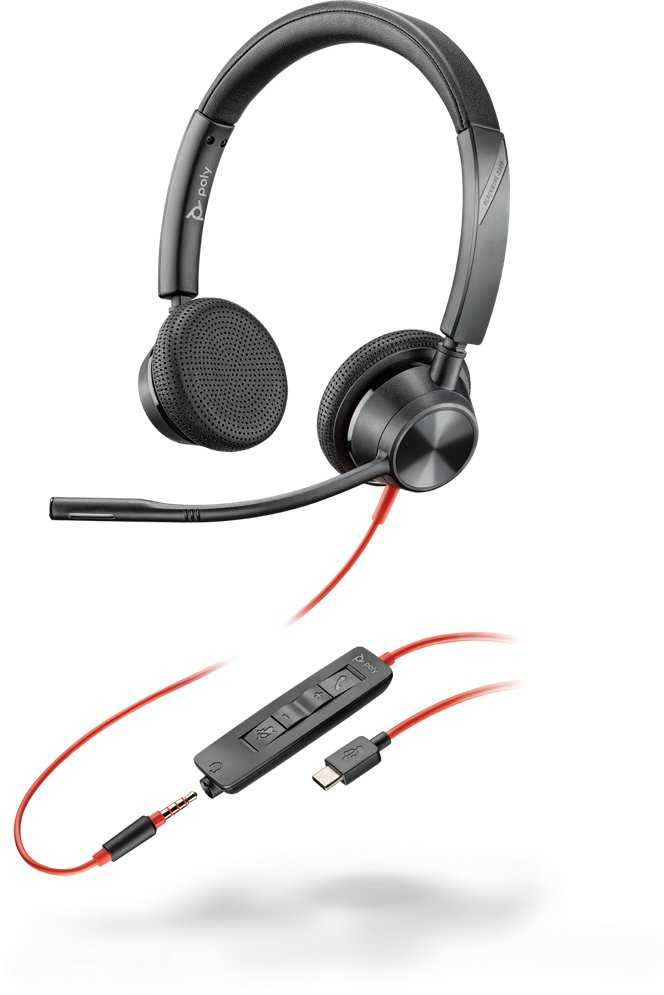 Ausinės Poly „Blackwire 3325 Microsoft“