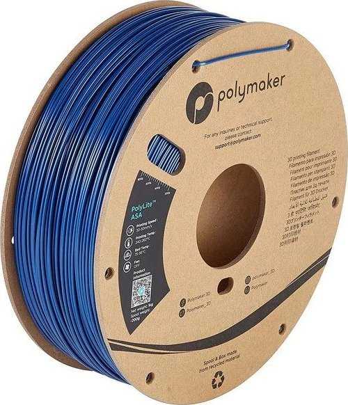 Polymaker PolyLite ASA - 1kg - 1.75mm - Mėlynas