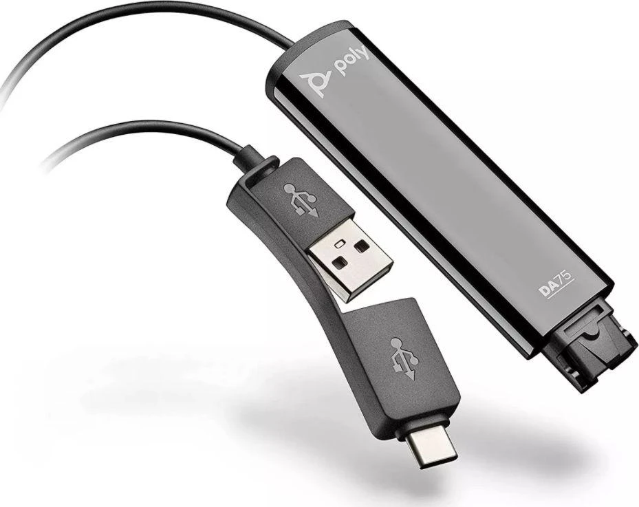 Poly DA75 USB adapteris su jungčių perėjimu