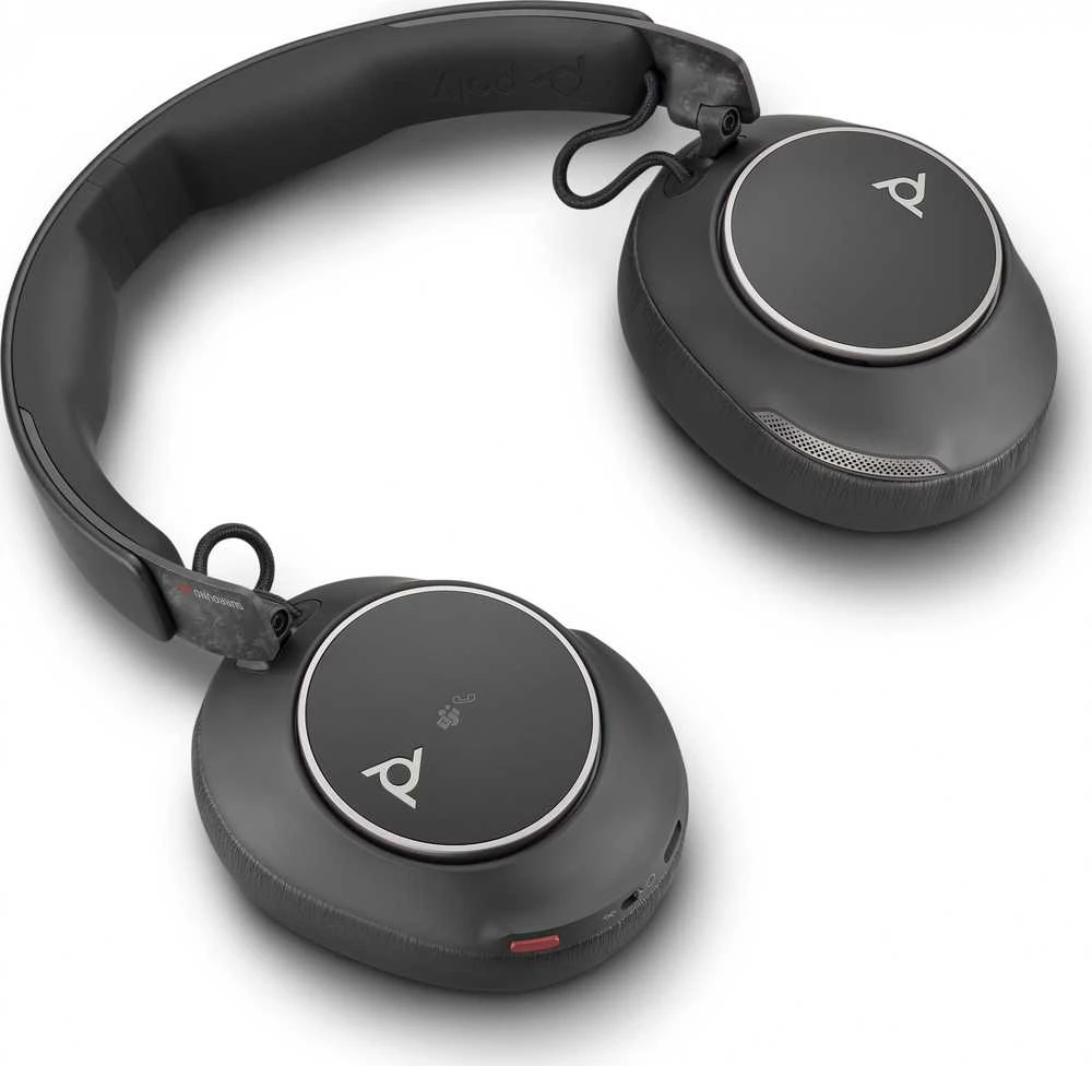 Poly Voyager Surround 80 UC Microsoft Teams Certified USB-C Ausinės +USB-C/A Adapteris