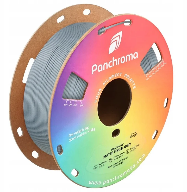 Polymaker Panchroma Fossil pilkas PLA 1,75 mm ritė