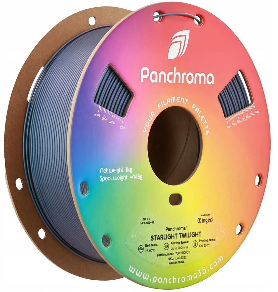 „Polymaker Panchroma PLA Starlight“ 1,75 mm 1kg – „Starlight Twilight“